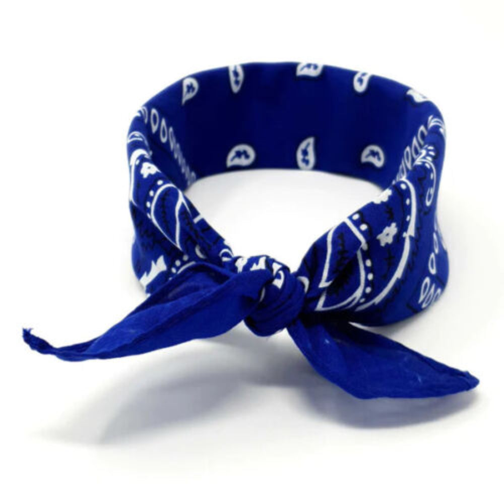 Paisley Cotton Bandana Head Wrap Neck Scarf Face Shield Head Wrist Band Beanie image 11