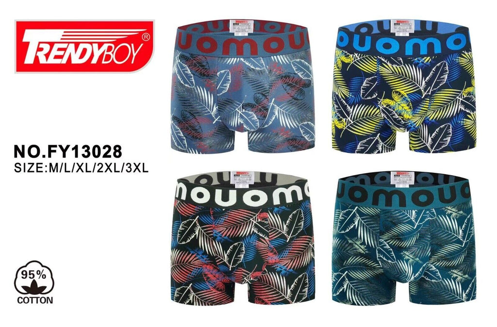 4 x Mens Underwear Mix Pattern Boxers Shorts Trunks Underwear Designer Boxers image 6