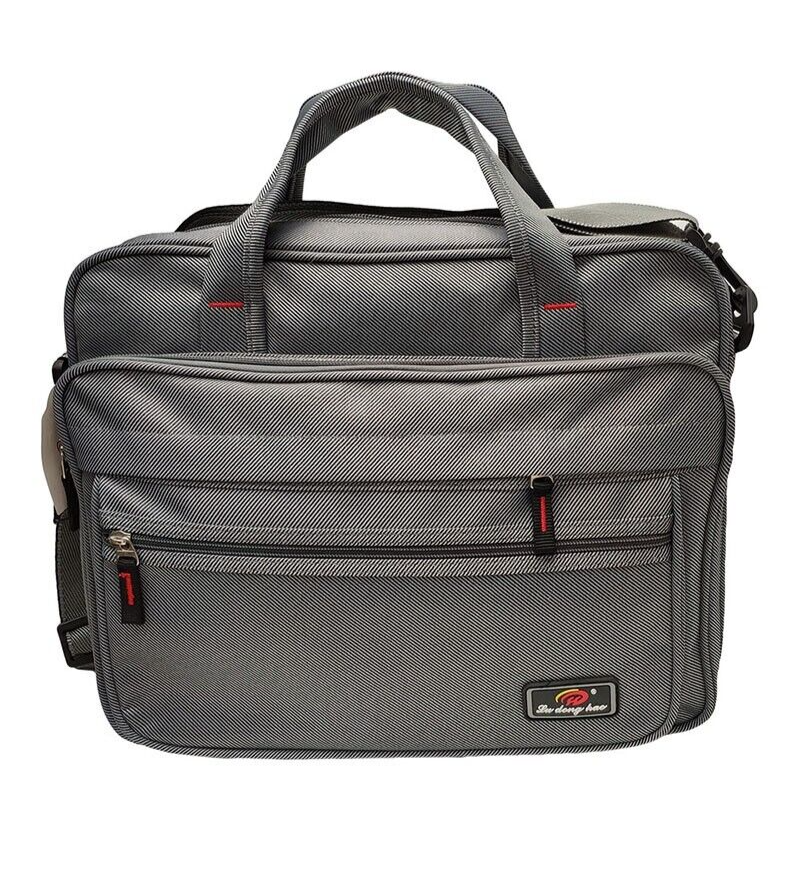 Unisex Laptop Document Holder Multi Pockets Shoulder Bag Comfortable Stylish Bag image 0