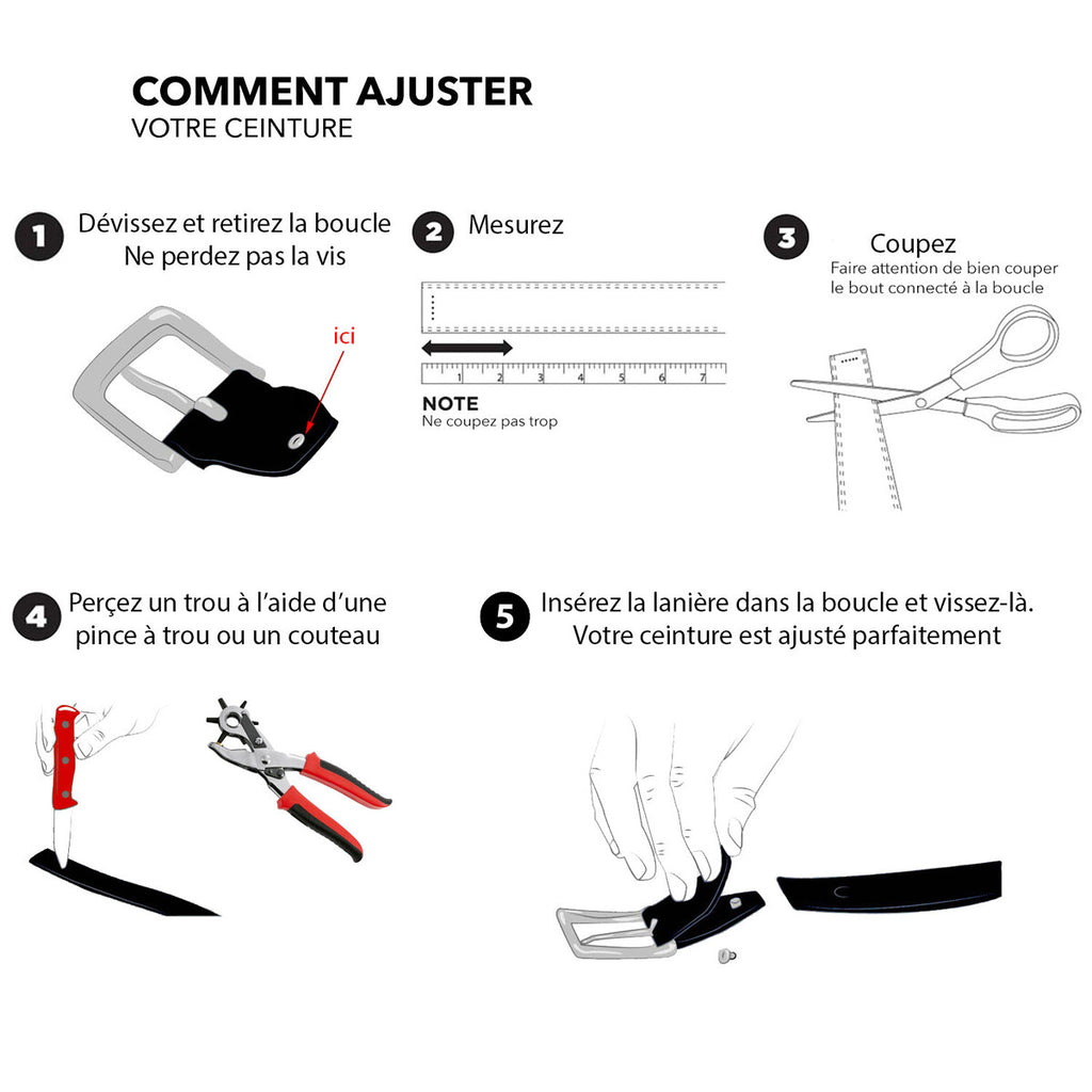 Men's Genuine Pure Leather Belts Black & Brown Trouser Jeans Belt with Buckle image 2