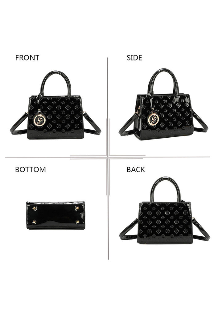 Women's Patent Leather Handbag Fashion Shoulder Bag Designer Purse Party Bags image 2