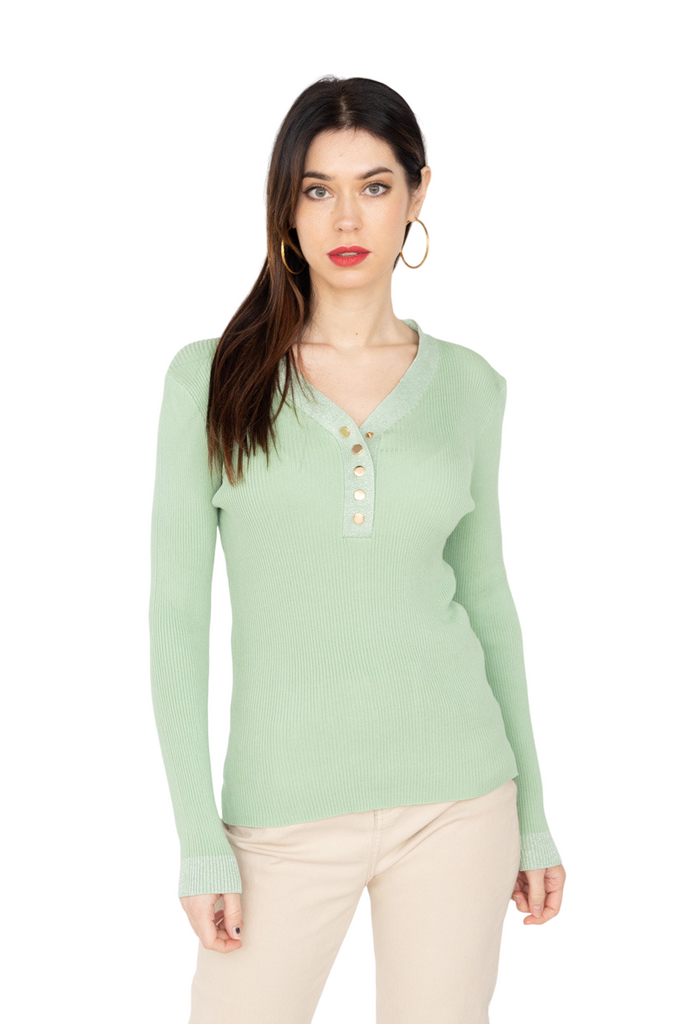 Ladies Top Pullover Sweater Top Fitted Jumper Women’s Light Warm Top Sweater image 9