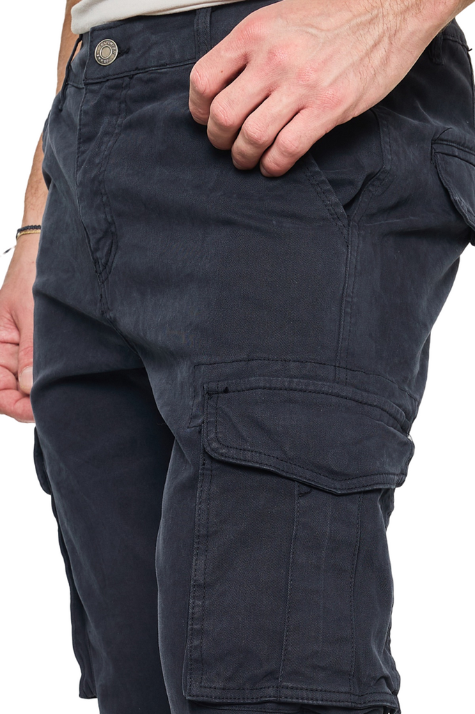 Mens New Elasticated Cargo Combat Work Cotton lightweight Trousers Pants Bottoms image 11