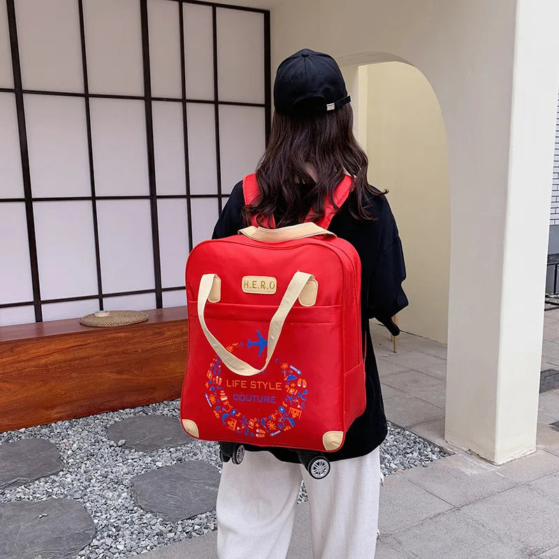 Fashion Women Trolley Bag Luggage Bag Set Waterproof Suitcase Travel Trolley Bag With Wheels Luggage Set Suitcase Bag