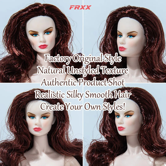 12 Inch 1/6 BJD MJD 12 Joint Supermodel Posable Fashion Figure Smooth Skin Texture Collectible No Clothes