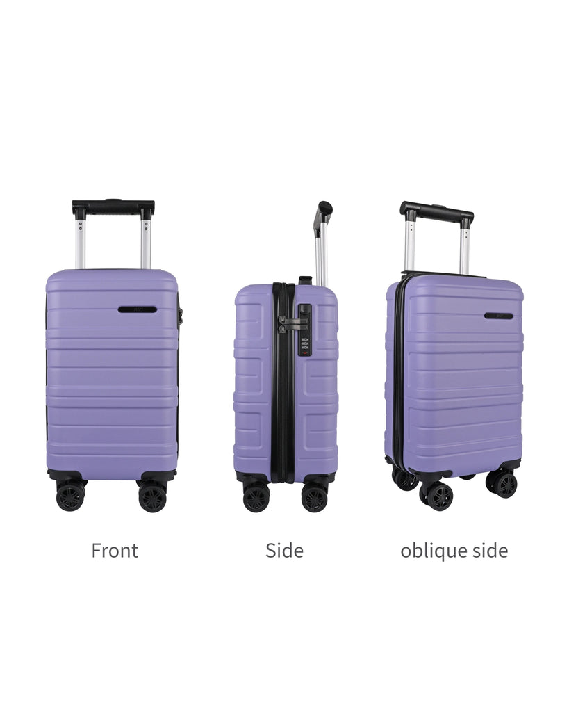 Ryanair 40x25x20 Cabin Suitcase with Detachable Wheels, Underseat Carry On Luggage, Airline Approved Cabin Bag for EasyJet & Wizz Air