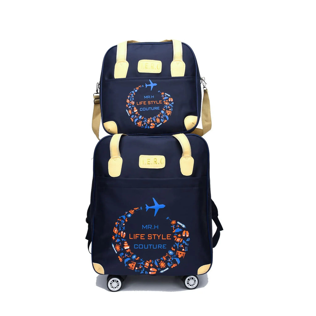 Fashion Women Trolley Bag Luggage Bag Set Waterproof Suitcase Travel Trolley Bag With Wheels Luggage Set Suitcase Bag