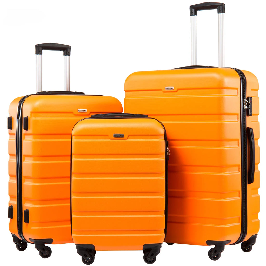20/24/28 inch travel suitcase on Silent spinner wheels trolley luggage bag case Carry on Trolley Luggage Set Rolling luggage set