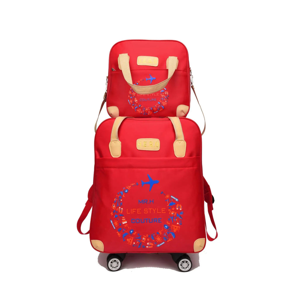 Fashion Women Trolley Bag Luggage Bag Set Waterproof Suitcase Travel Trolley Bag With Wheels Luggage Set Suitcase Bag