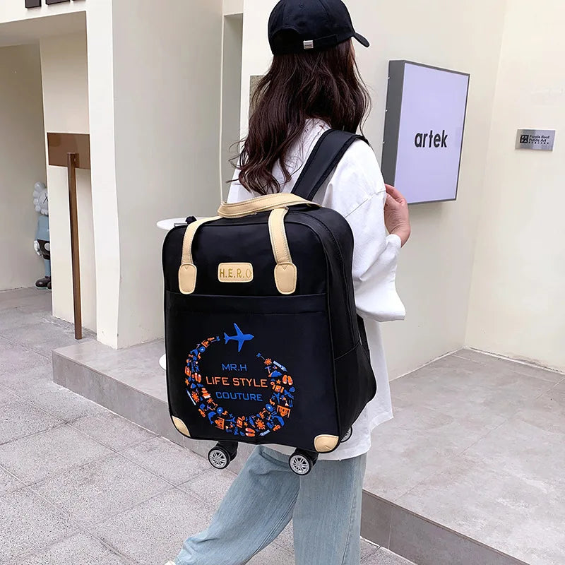 Fashion Women Trolley Bag Luggage Bag Set Waterproof Suitcase Travel Trolley Bag With Wheels Luggage Set Suitcase Bag