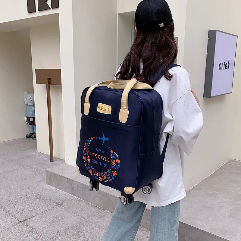 Fashion Women Trolley Bag Luggage Bag Set Waterproof Suitcase Travel Trolley Bag With Wheels Luggage Set Suitcase Bag