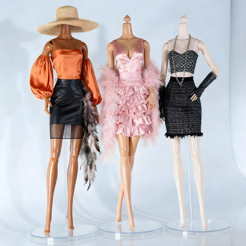 1/6 12Inch MJD BJD Fashion Supermodel Ball Joint Posable Figure Delicate Face Makeup Display Model No Clothes