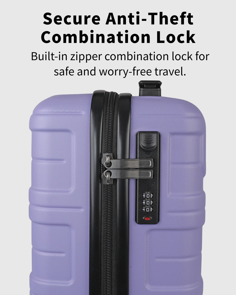 Ryanair 40x25x20 Cabin Suitcase with Detachable Wheels, Underseat Carry On Luggage, Airline Approved Cabin Bag for EasyJet & Wizz Air