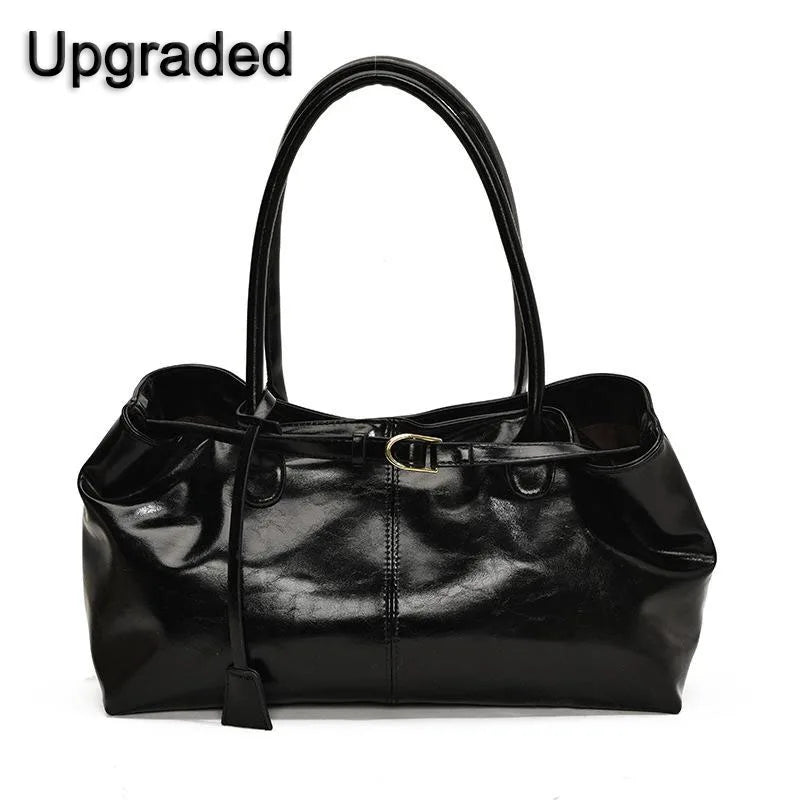 Vintage Handbag for Women Large Capacity 2025 New Underarm Commuting Bag Fashion Female Casual Single Shoulder Tote Bag