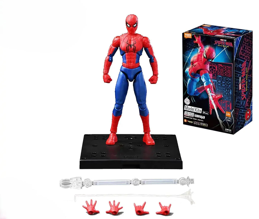 In Stock Blokees Spider-Man Champion Class Brand New Day spiderman Model Kit Spider Man Action Figure Collectible Gift Toys