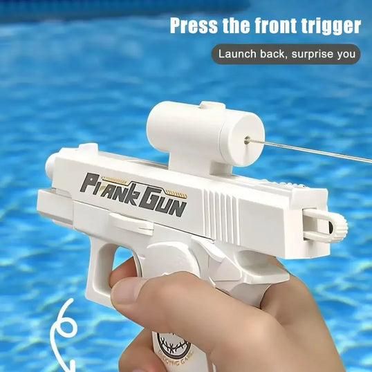 Creative Reverse Water Gun Toy Trick Double sided Water Gun Toy Children's Mini Water Play Toy Pistol Toy