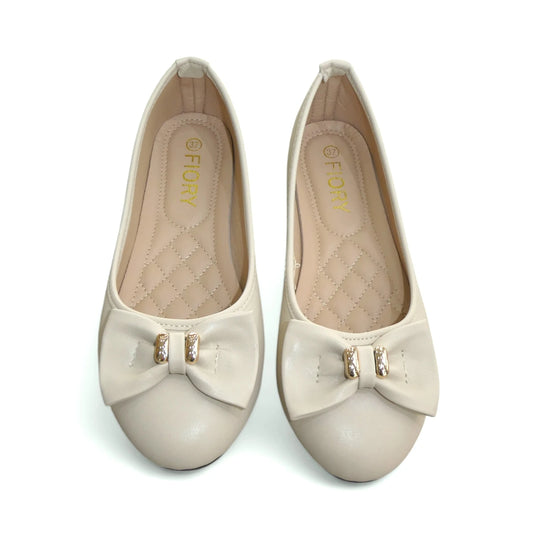 Ladies Flat Ballerina Shoes image 1