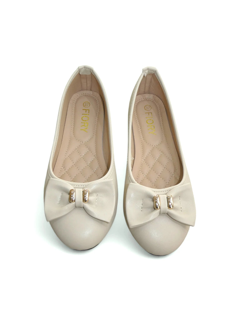 Ladies Flat Ballerina Shoes image 1