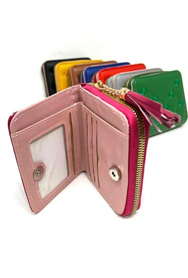 Woman Wallet Purse Multi colour travel purse Ladies soft leather organiser purse image 2