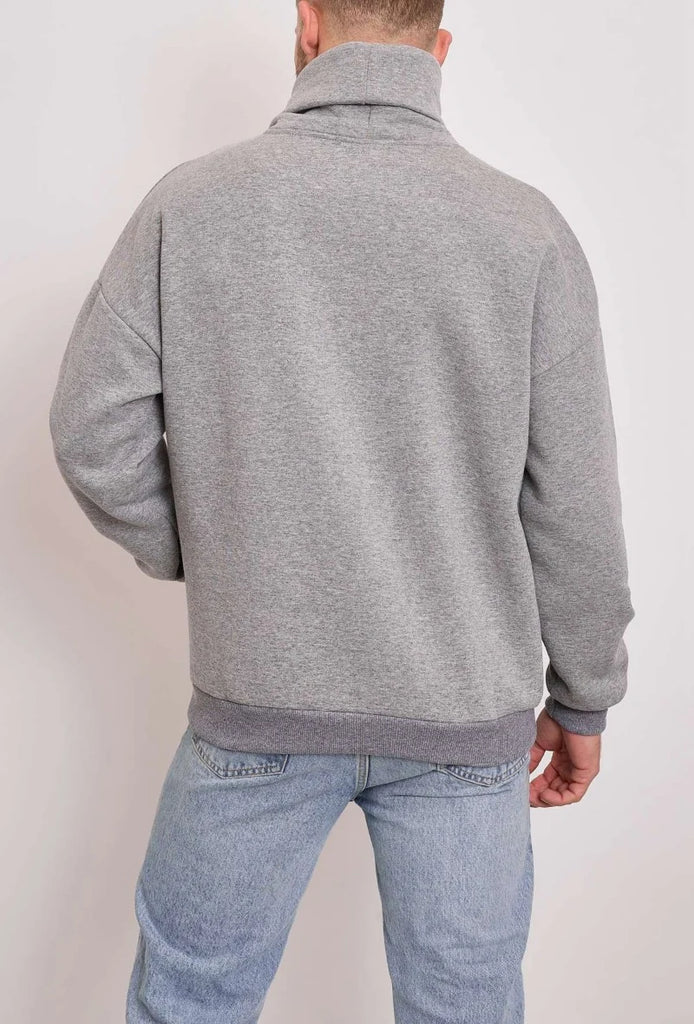 Mens Pullover Gray image 3