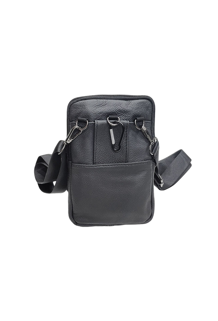 Leather Phone pouch Bag Bodybag Shoulder Bag Crossbody Bag Work Leather Bag image 1