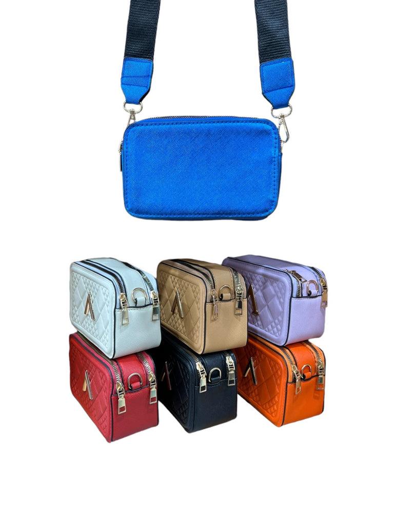 Ladies Quilted Crossbody Bag Party Travel Stylish Shoulder Handbag Trendy Purse image 1