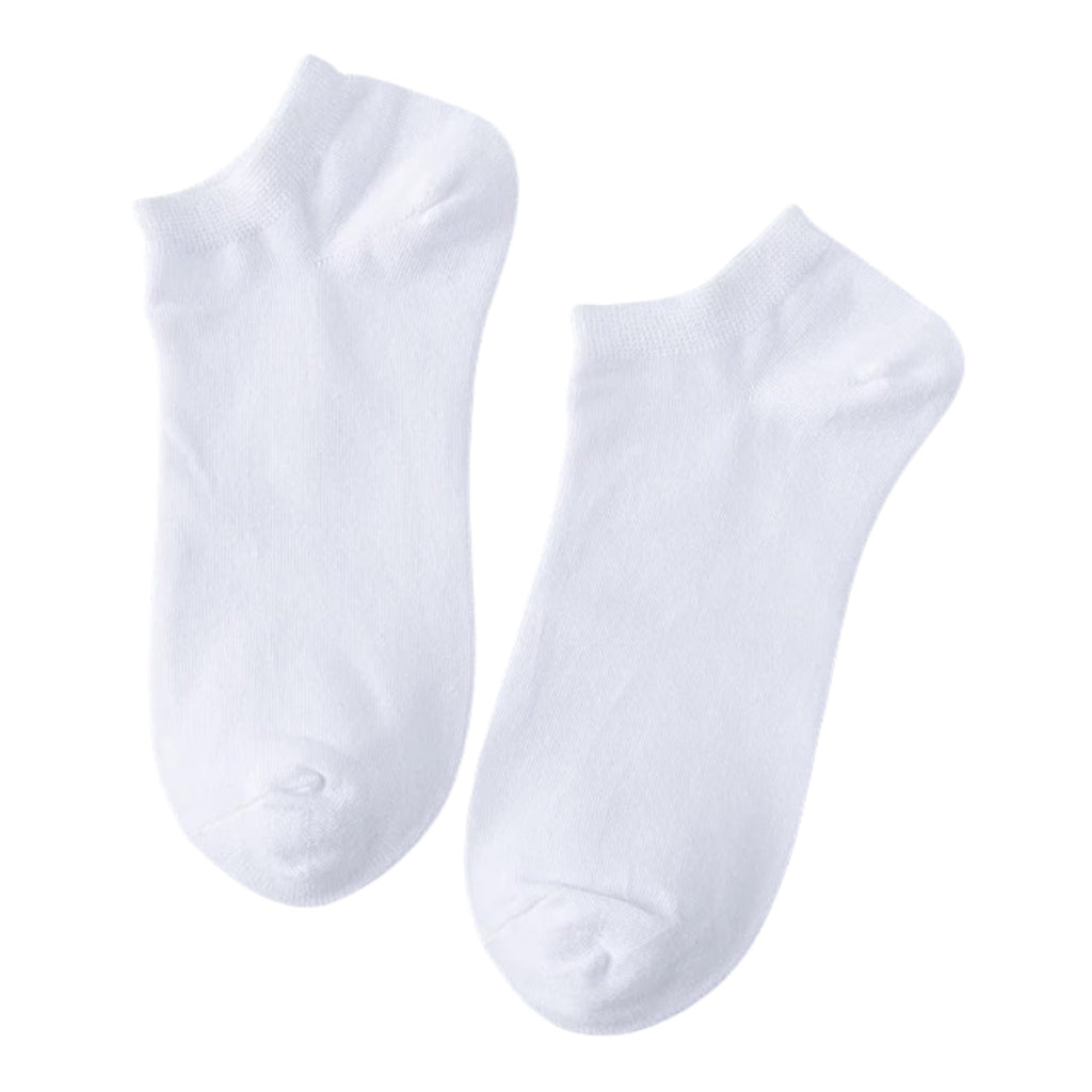 Ladies 3 Pair Trainer Socks White Gym Running Everyday Ankle Sports Low Cut Sock image 1