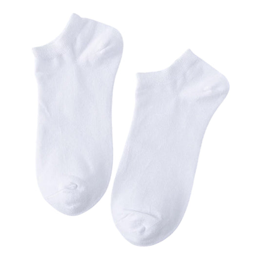 Ladies 3 Pair Trainer Socks White Gym Running Everyday Ankle Sports Low Cut Sock image 1