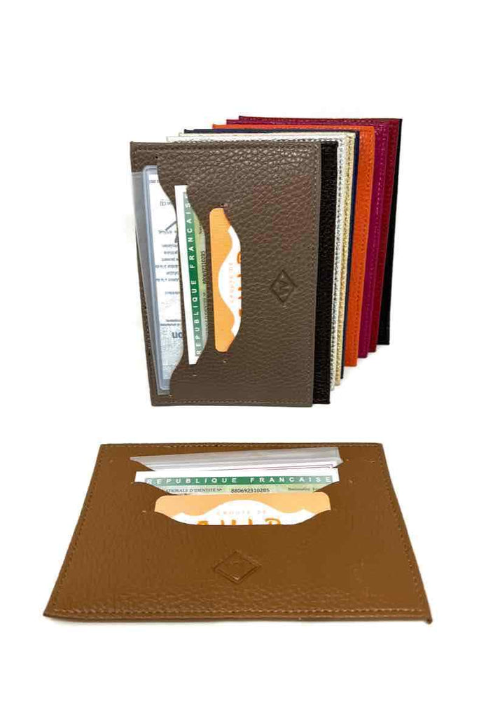 Leather Wallet ID Credit Card Wallets Slim Pocket Case Pouch Purse Card Wallets image 2