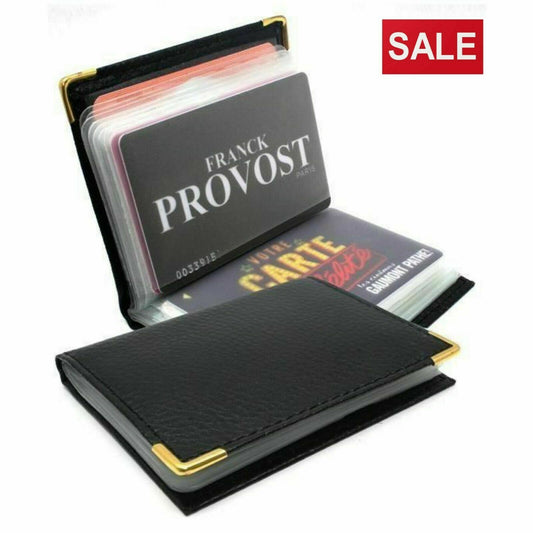 Leather Wallet ID Credit Card Holder Slim Pocket Case Pouch Purse Card Holder image 0