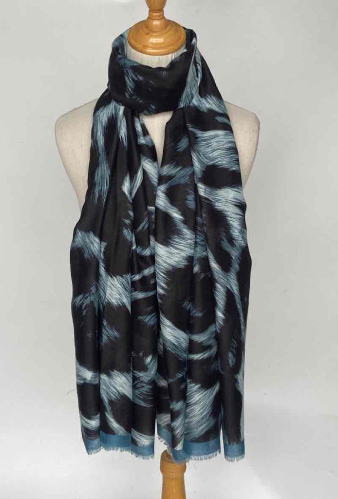 Women's Printed Scarf Soft Shawl Wrap Long Neck Animal Print Scarf Scarves image 7