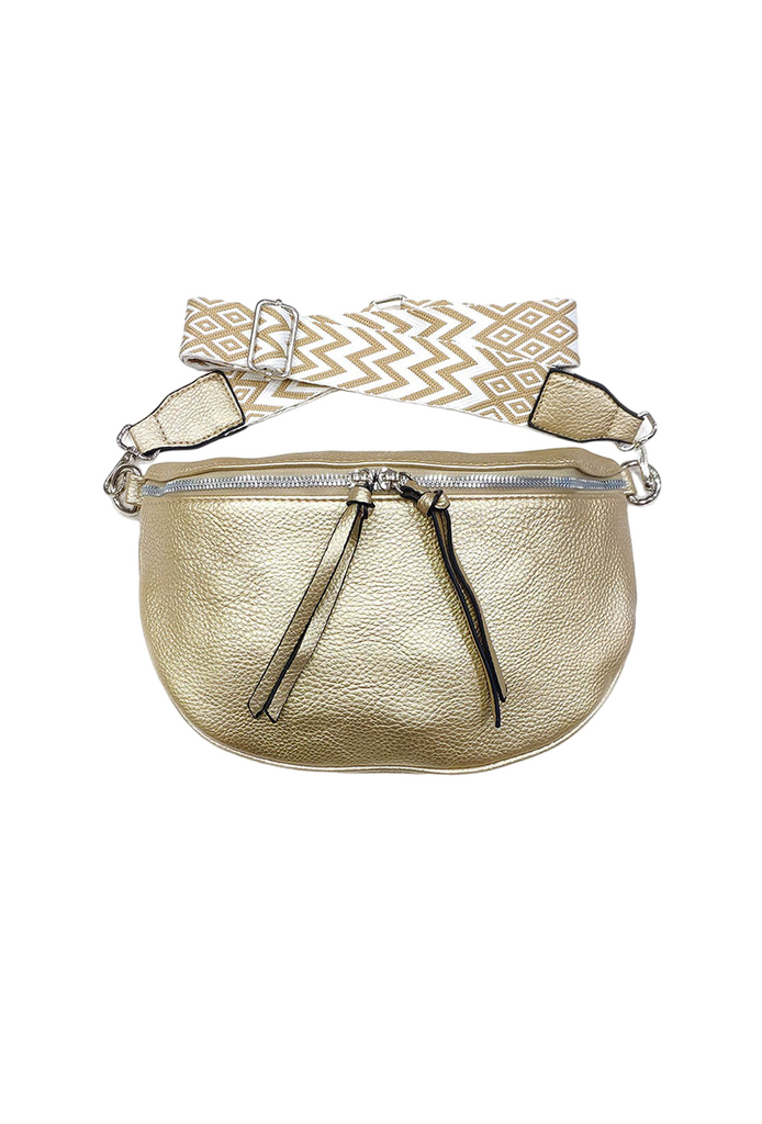Women's Small Cross bag Trendy Fanny Pack bag Shoulder Strap Stylish Party Bag image 7