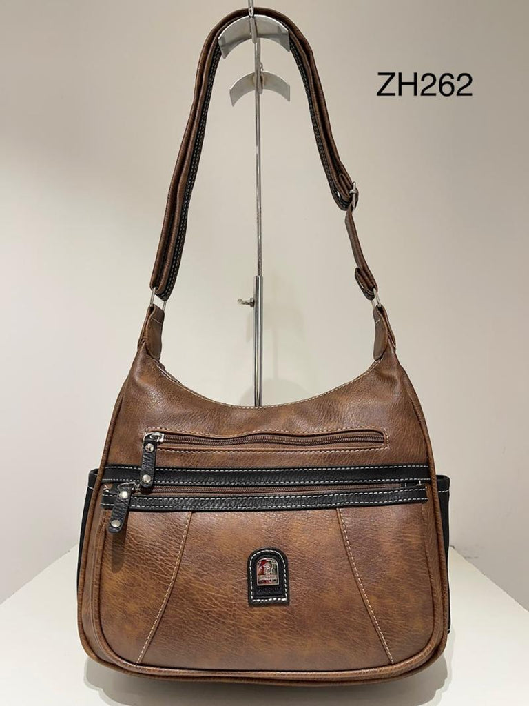 Women's Brown Stylish Shoulder Bags Travel Party Bags image 0