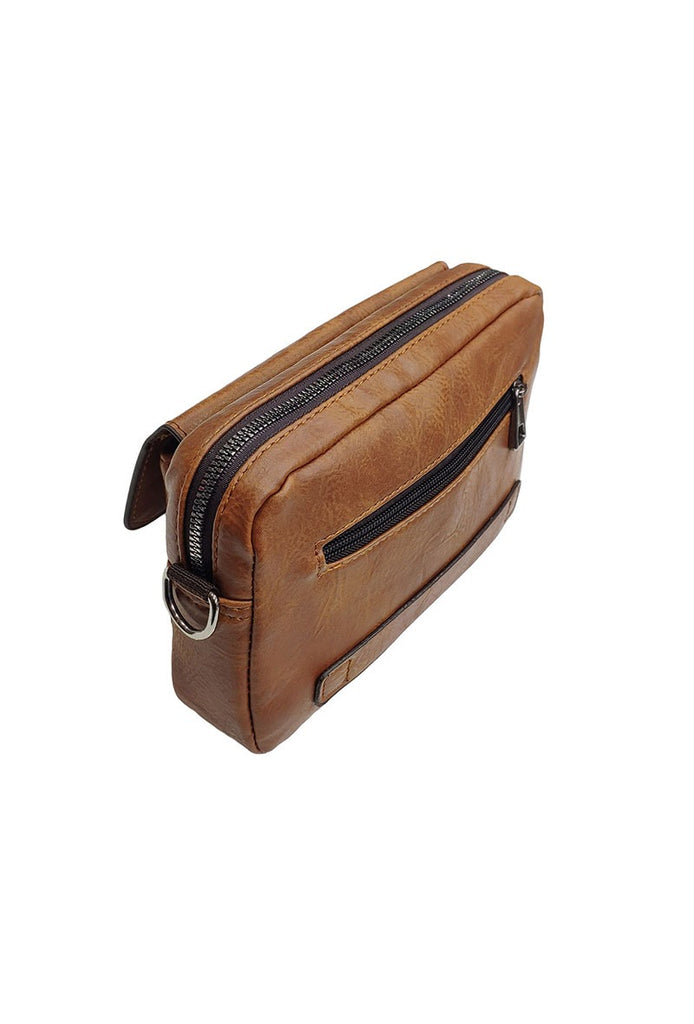 Men's Shoulder Bag Stylish Design Multi Pockets image 2