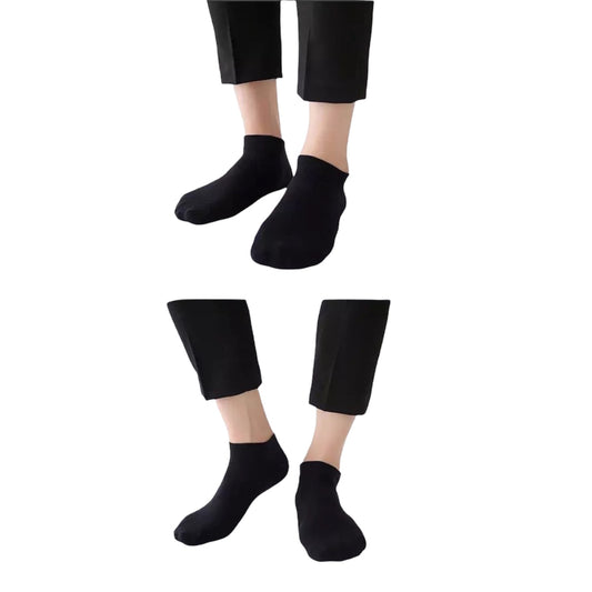 Ladies 3 Pair Trainer Socks Black Gym Running Everyday Ankle Sports Low Cut Sock image 0