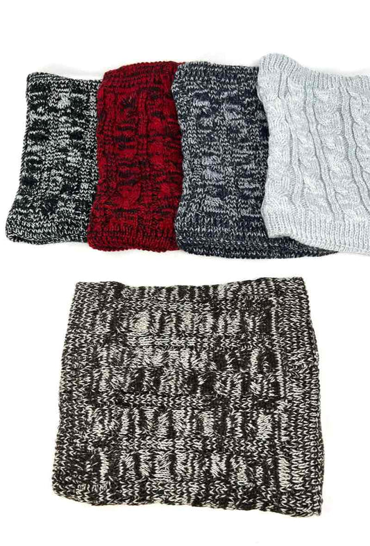 Women's Neck Warmer Mix Winter Scarf Fur Warmer Heated image 0