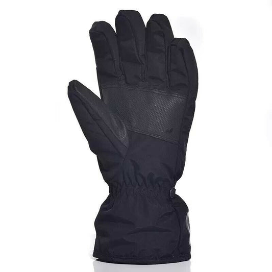 Men's Waterproof Gloves Black Windproof Biker Cycling Ski Snow Thermal Gloves image 0