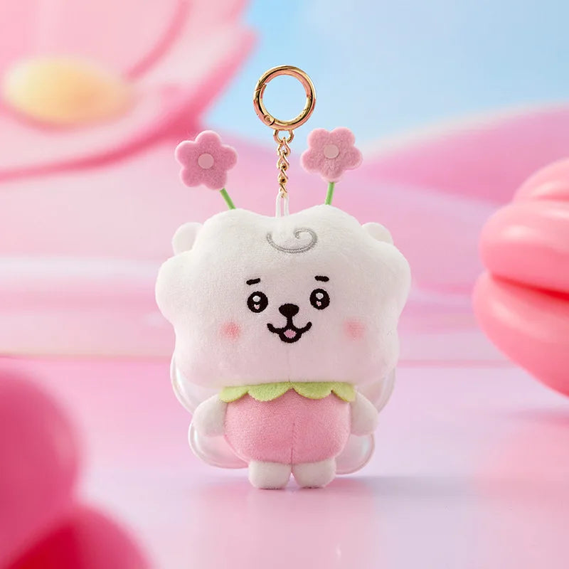 BT21 Chimmy Cooky koya Shooky Tata Creative Anime Peripheral Cartoon Keychain Personality Cute Backpack Decorative Doll Pendant