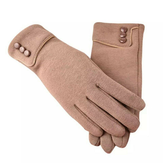 Women Touch Screen Winter Gloves Fleece Thick Warm Comfy Soft Fur Lined Thermal image 0