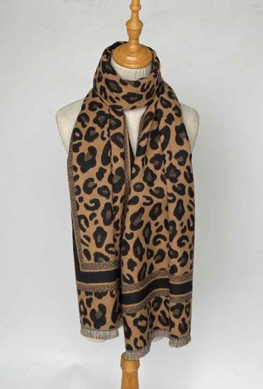 Thick Printed scarf Womens Wrap Ladies Stole Women's Scarves Lightweight image 0