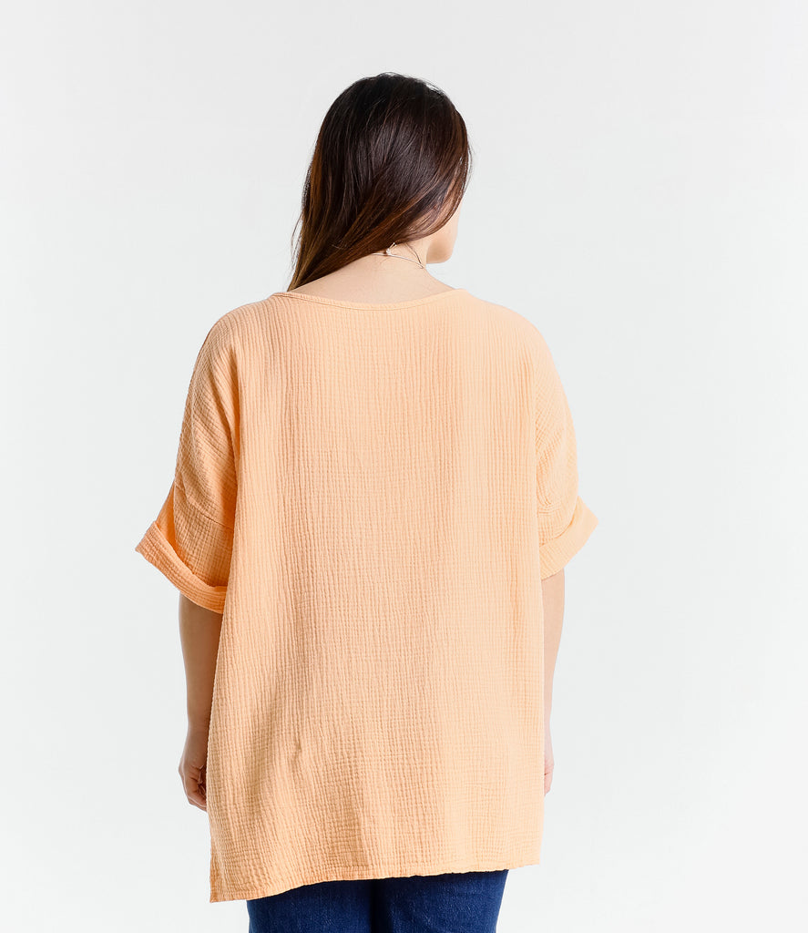 Necklace T Shirt Cotton with pockets Wholesale prices image 2