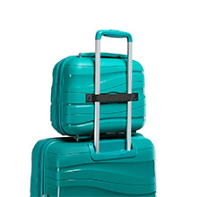 Luggage 4-Piece Lightweight Polypropylene Hard Shell Suitcase Set with TSA Locks & Spinner Wheels - 14"/20"/24"/28"