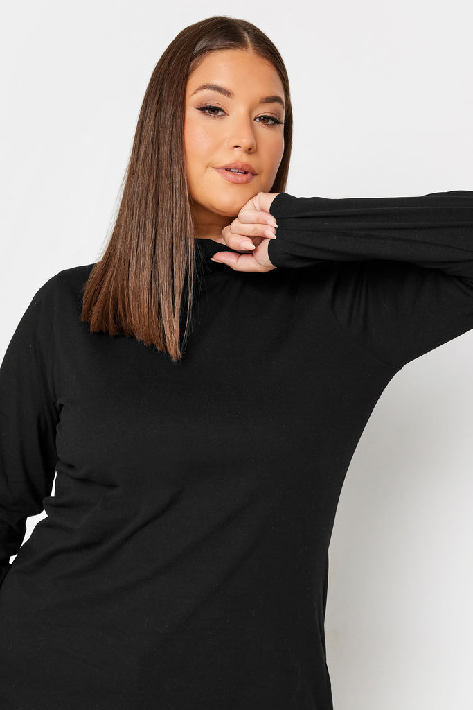 Ladies Long Sleeve Turtle Neck Top Curve Plus size Tops image 2