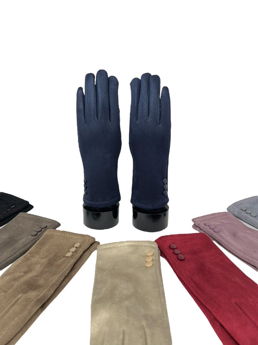 Women touch gloves Fur Lining Extra Warm image 1
