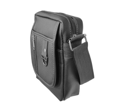 Men's Shoulder Bag Card Cash Holder Travel Holiday Bag Stylish Multi Pockets Bag image 1