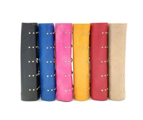 Ladies Large Star Coin Wallet Card Cash Holder Stylish Multi Pocket Flap Purse image 1