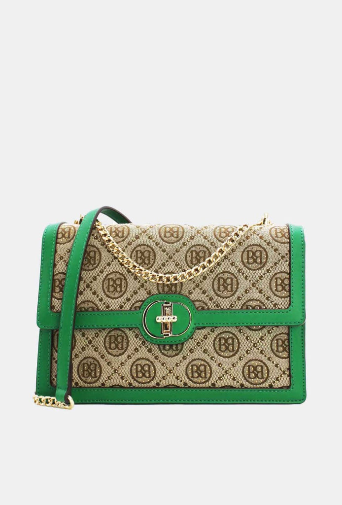 Ladies Bag Monogrammed Double Bag With Chain Shoulder Strap Luxury Bag image 11