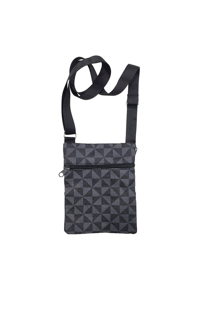 Unisex Small Zip Bag Monogram Flat Holiday Pouch Comfortable Mini Travel Bag image 2