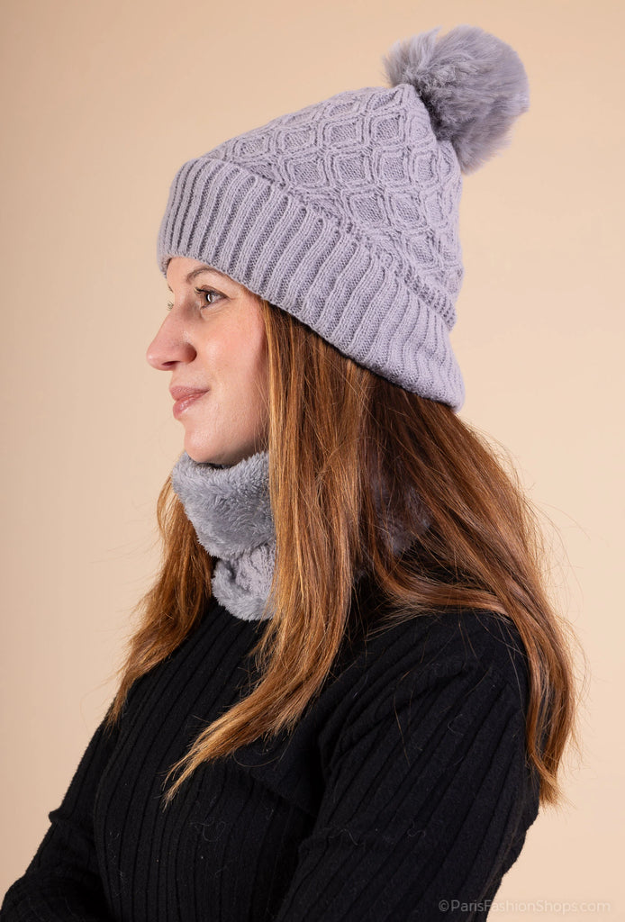 Hat Neck Warmer Set