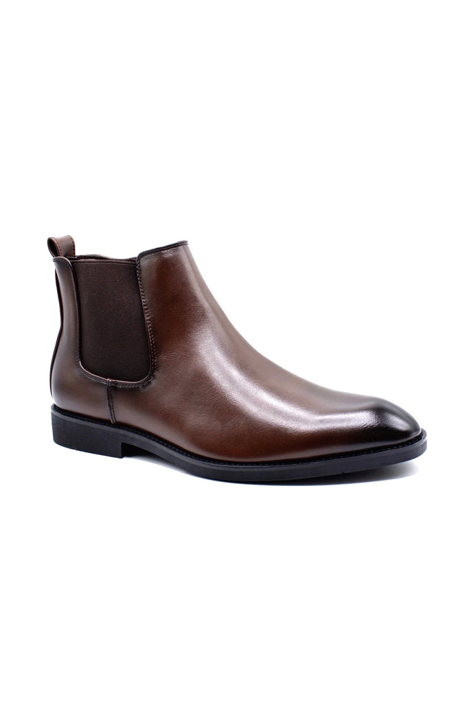 Mens Faux Leather Boots